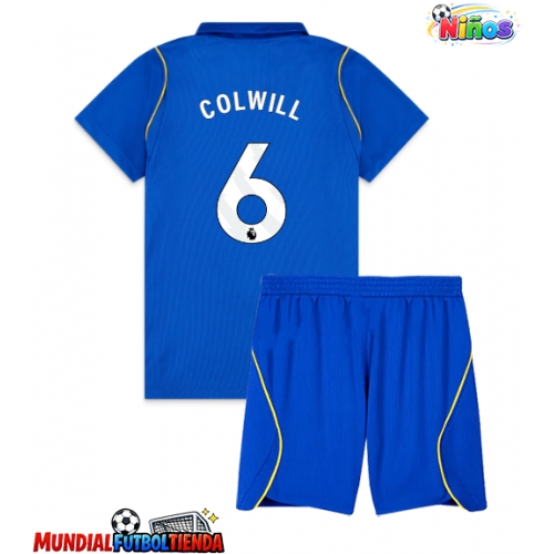 Camiseta Chelsea Levi Colwill #6 Primera Equipación Replica 2026-27 para niños mangas cortas (+ Pantalones cortos)